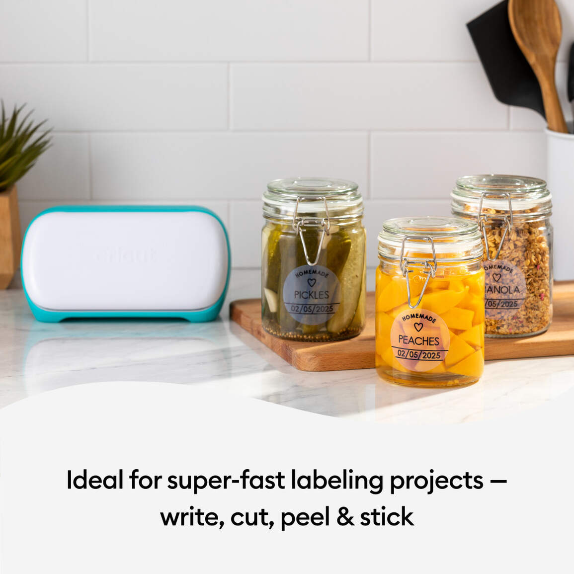 Cricut Smart Vinyl Permanent Joy 14x33cm 4 sheets (Writable Transparent)