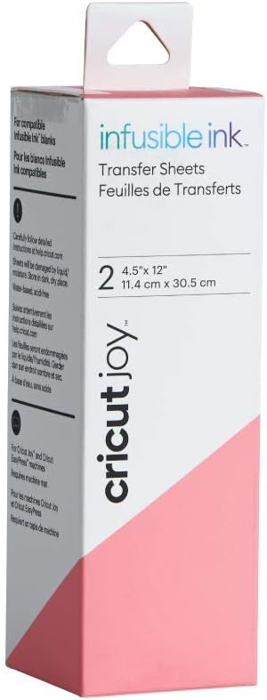 Cricut Infusible Ink™-Transferfolien (2 Stück), Rose Pink