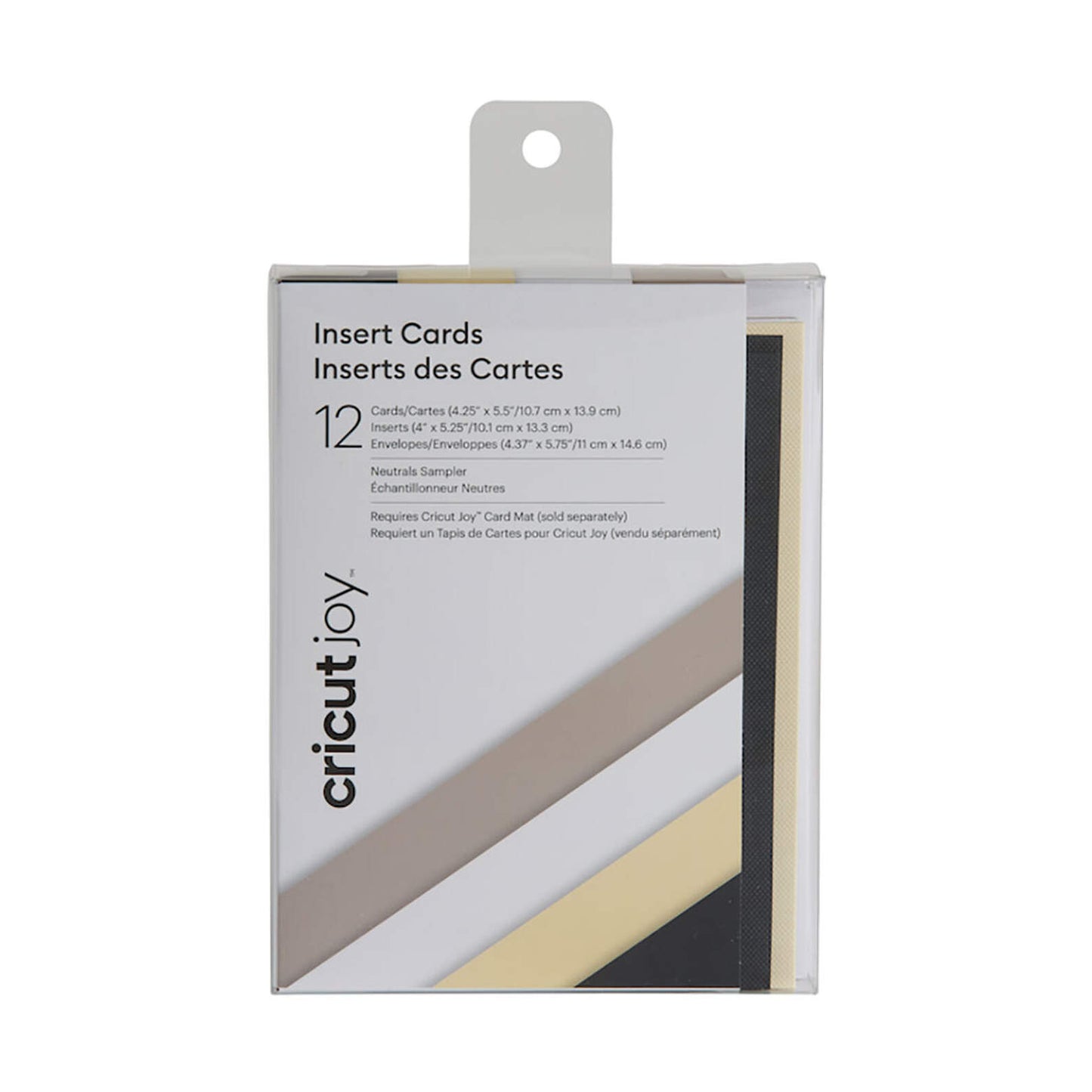 Cricut Insert Cards Neutrals R20 (10,8 cm x 14 cm) 12-pack
