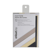 Cricut Insert Cards Neutrals R20 (10,8 cm x 14 cm) 12-pack