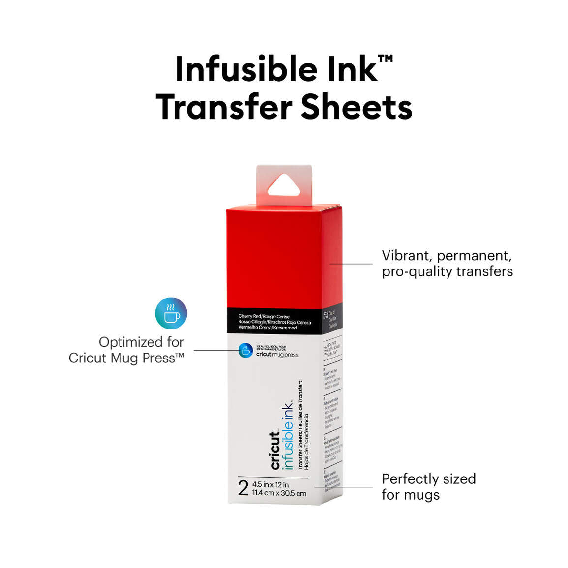 Infusible Ink™-Transferfolien, Kirschrot