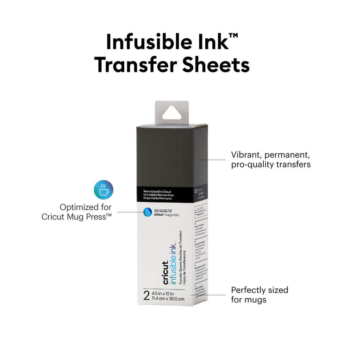 Infusible Ink™-Transferfolien, Warmes Grau