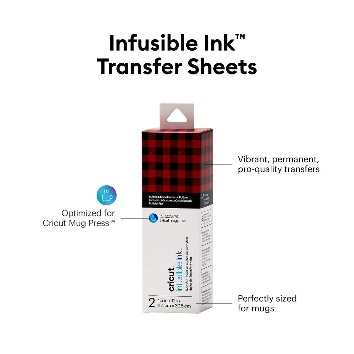 Infusible Ink™ Transfer Sheets Patterns, Buffalo Check