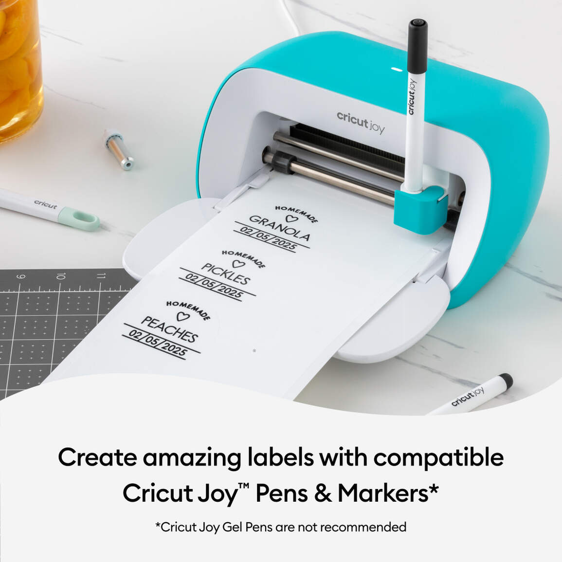 Cricut Smart Vinyl Permanent Joy 14x33cm 4 sheets (Writable Transparent)