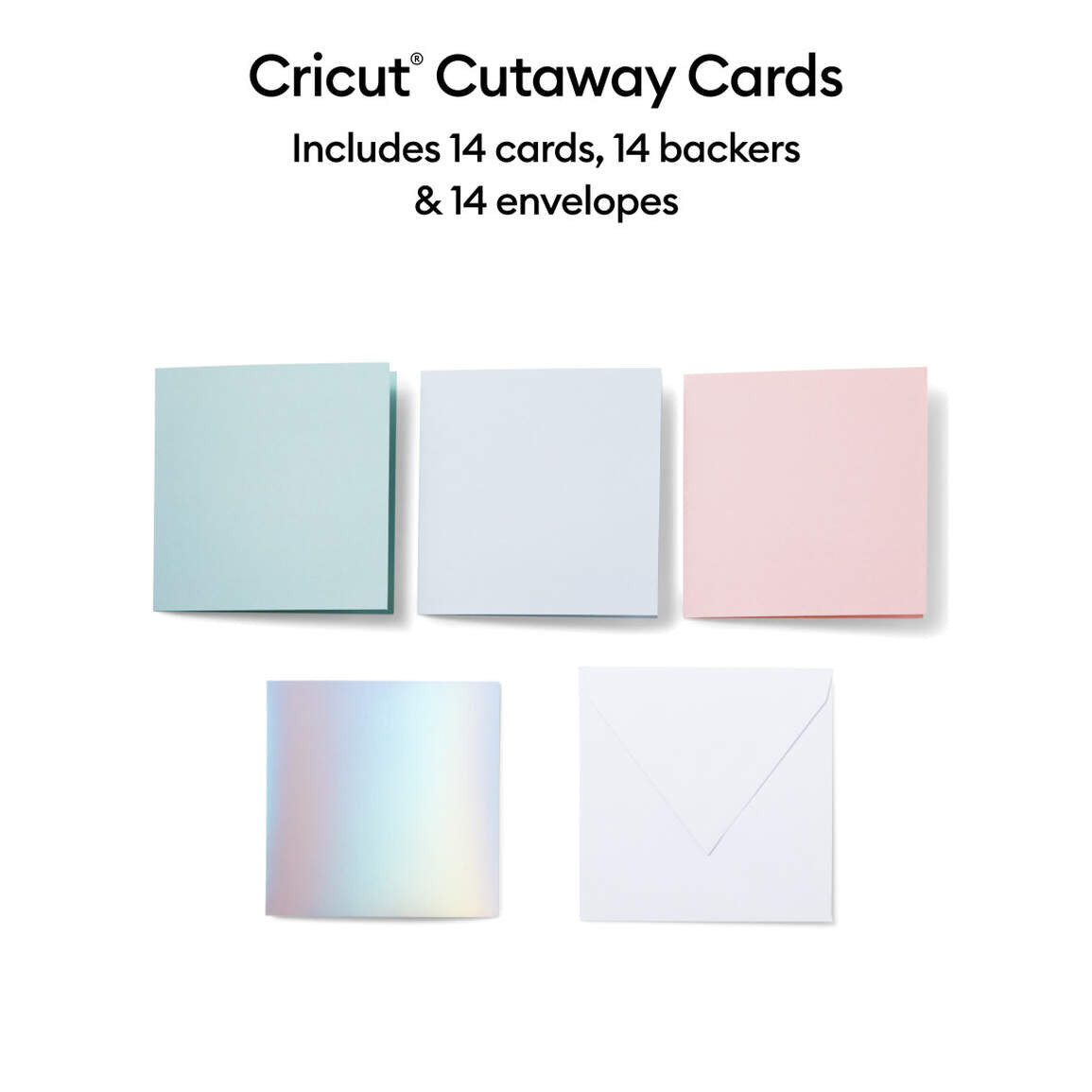 Cutaway Cards, Pastell-Musterset – S40