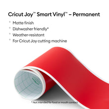 Cricut Smart Vinyl Permanent Joy 14x122cm 1 sheet (Mat Red)