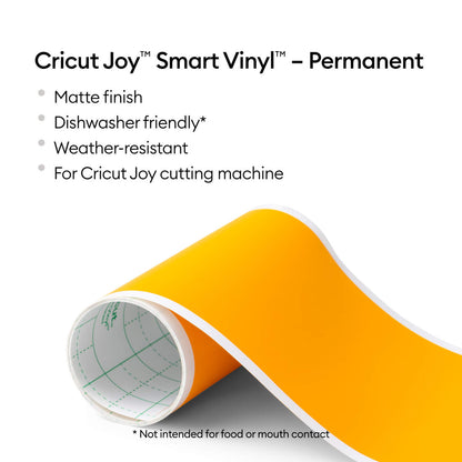 Cricut Smart Vinyl Permanent Joy 14x122cm 1 sheet (Mat Maize Yellow)