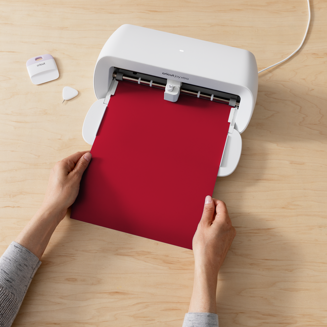 Cricut Joy Xtra™ Smart Vinyl™ – permanent, Rot (24,1 cm x 91,4 cm)