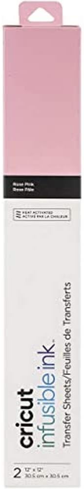 Cricut Infusible Ink Transfer Sheets - Rose Pink