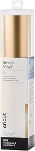 Cricut Smart Vinyl Permanent 33x366cm 1 sheet (Mat Champagne)