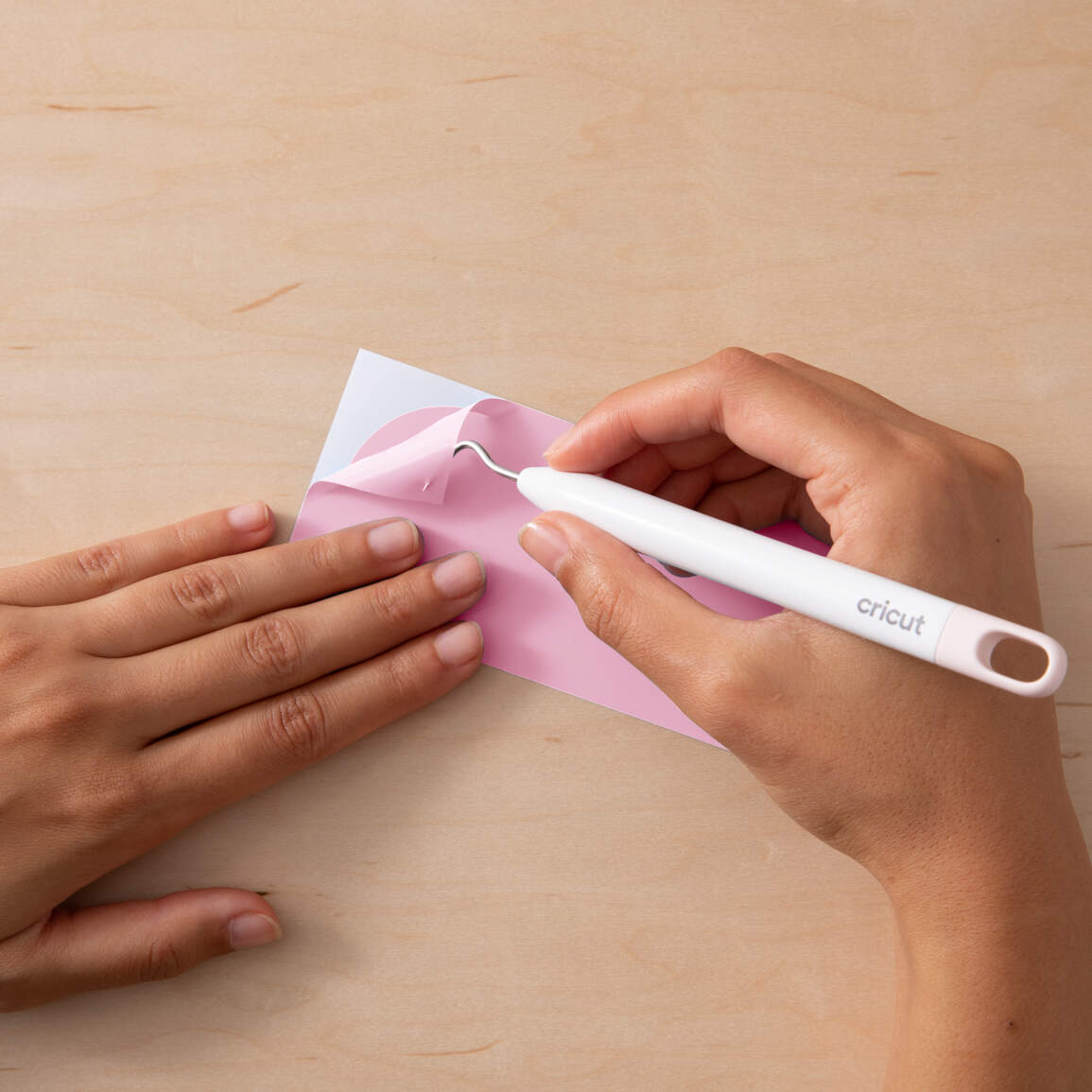 Kälteaktiviertes Vinyl mit Farbveränderung – permanent, Hellrosa-Magenta