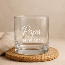 Trinkglas mit Gravur