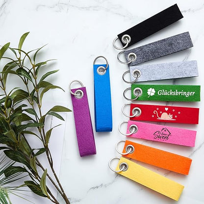 Filz Schlüsselanhänger Rohlinge