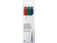 JOY PERMANENT MARKERS 3PACK BLUE RED GREEN