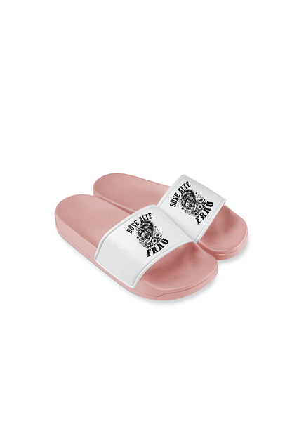 Badeschlappen Böse alte Frau D2