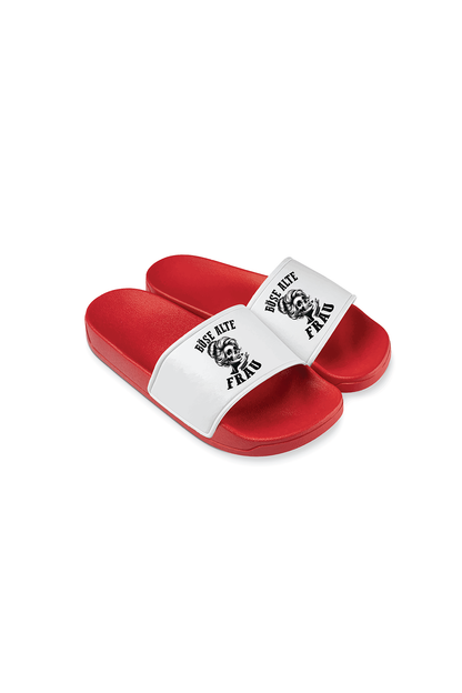 Badeschlappen Böse alte Frau D6