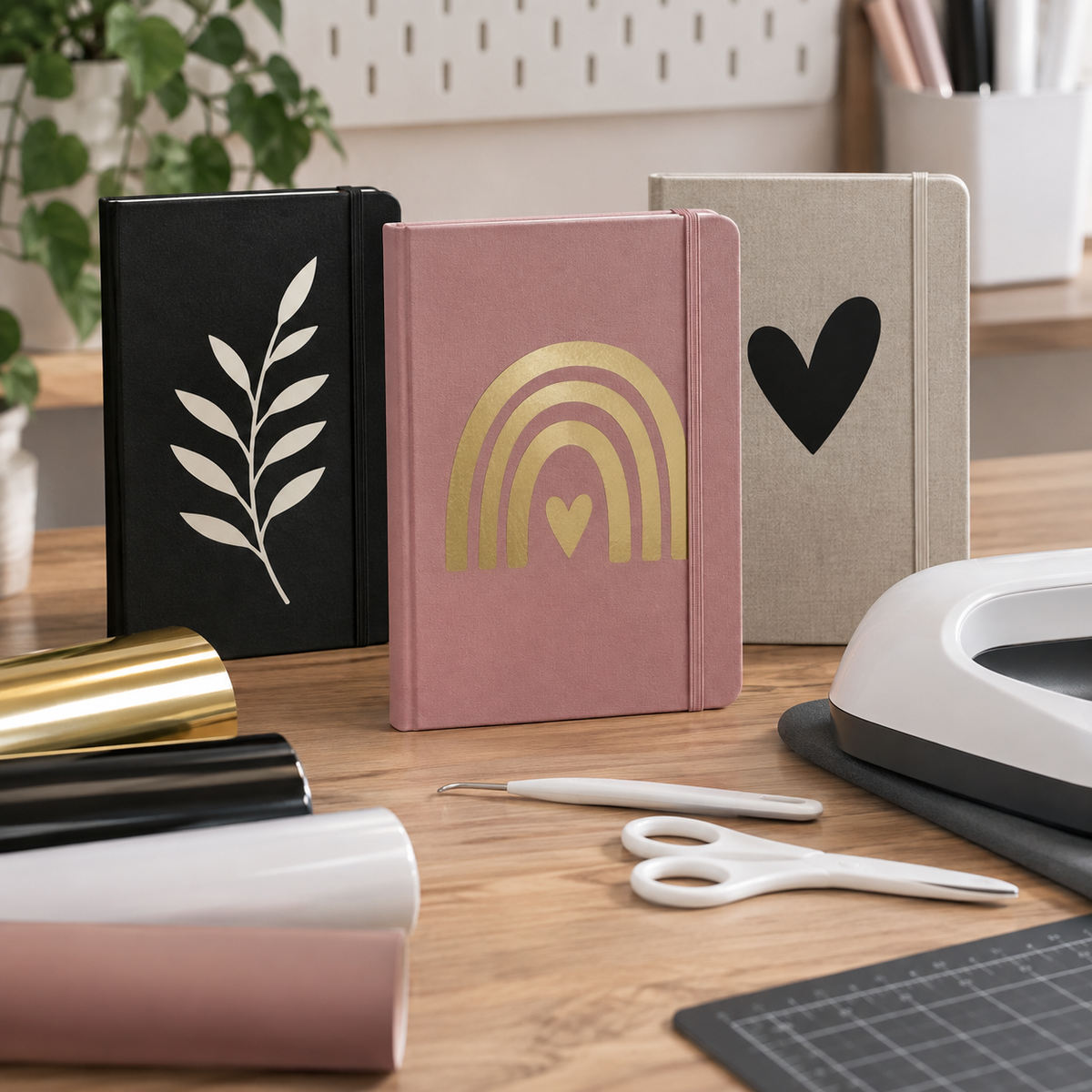Workshop: Gestalte eine Notizbuch mit Cricut auf der KreativWelt Messe in Offenbach