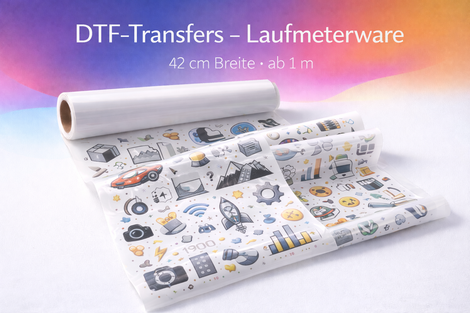 DTF-Transfer lfm 42x100cm