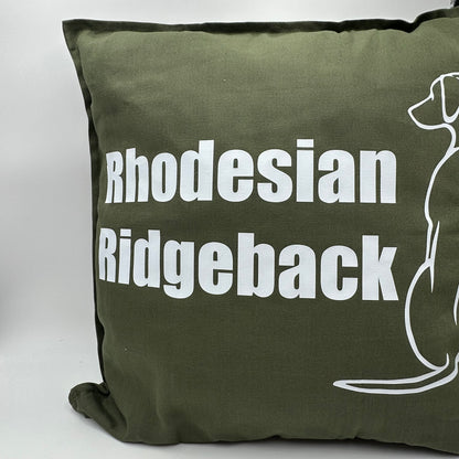 Rhodesian Ridgeback pillowcase 50x50