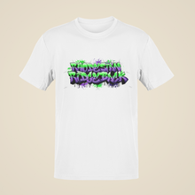 T-Shirt RR Schriftzug bunt