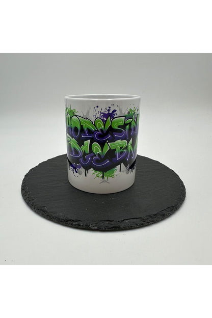 Rhodesian Ridgeback Tasse 11oz. / Graffiti Design