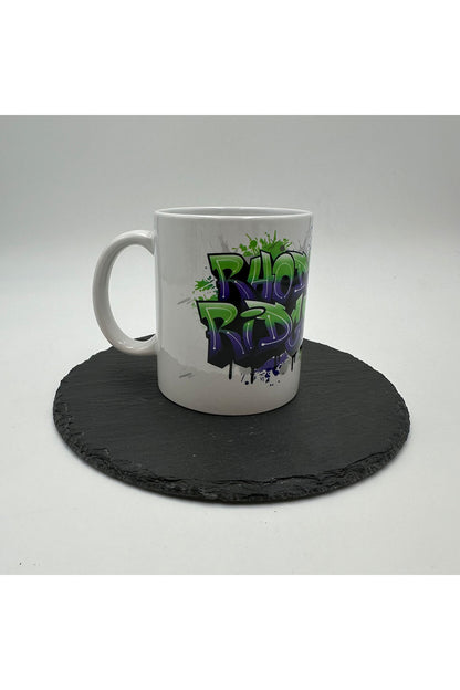 Rhodesian Ridgeback Tasse 11oz. / Graffiti Design