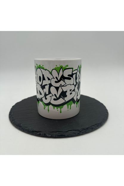 Rhodesian Ridgeback Tasse 11oz. / Graffiti Design