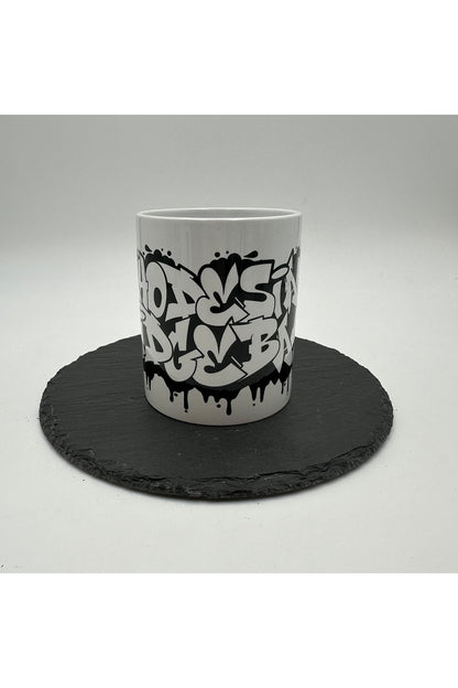 Graffiti schwarz/weiß 1