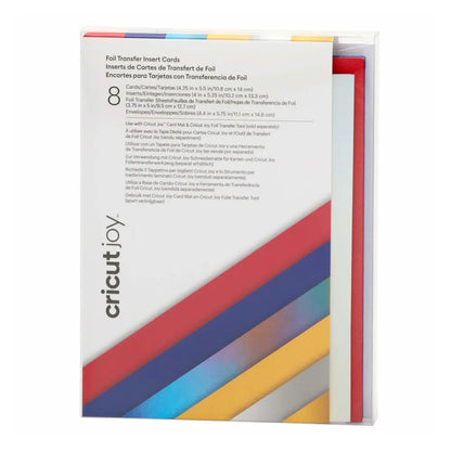 Cricut Joy Folientransfer Einlegekarten celebration 8er-Pack