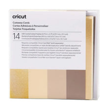 Cricut Cut-Away Cards Neutrals S40 (12,1 cm x 12,1 cm) 14-pack