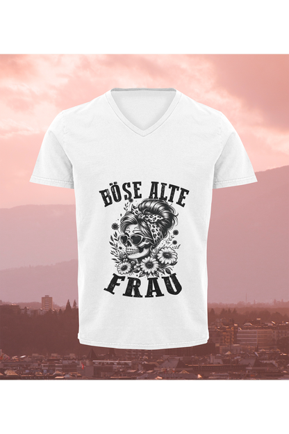 T-Shirt Böse alte Frau D2
