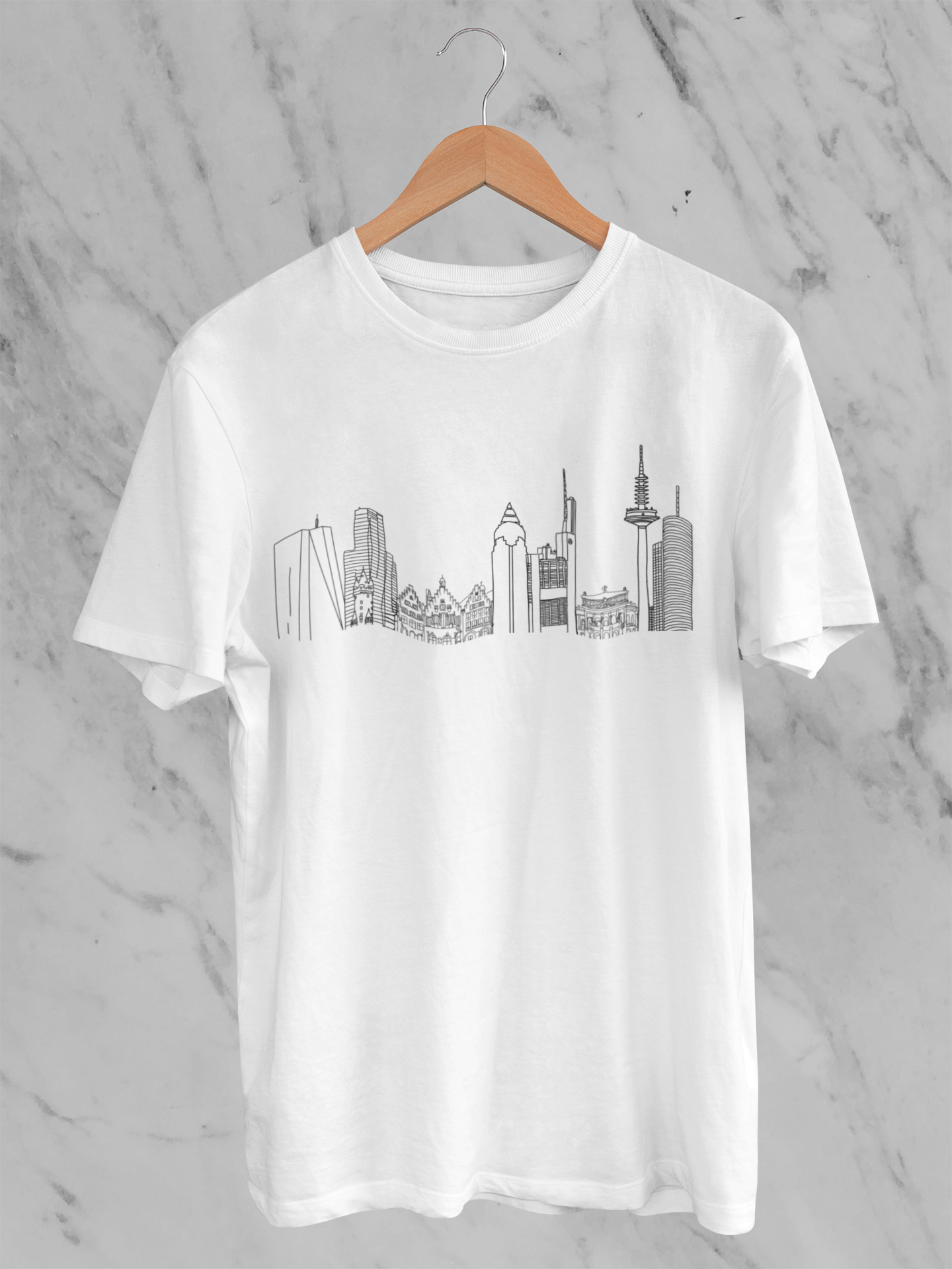 T-Shirt Skyline Frankfurt