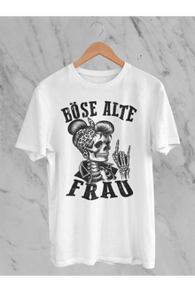 T-Shirt Böse alte Frau D3