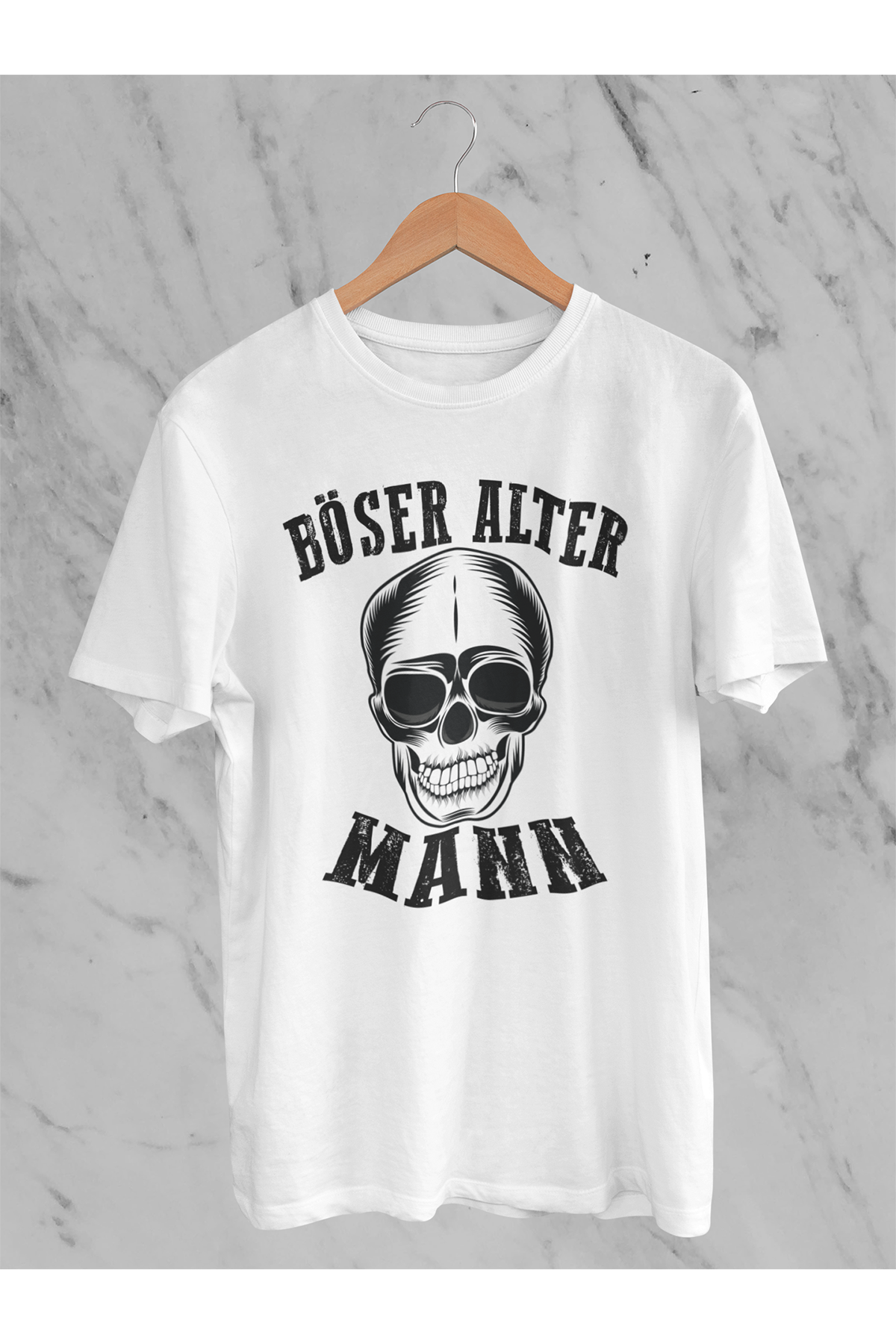 T-Shirt Böser alter Mann